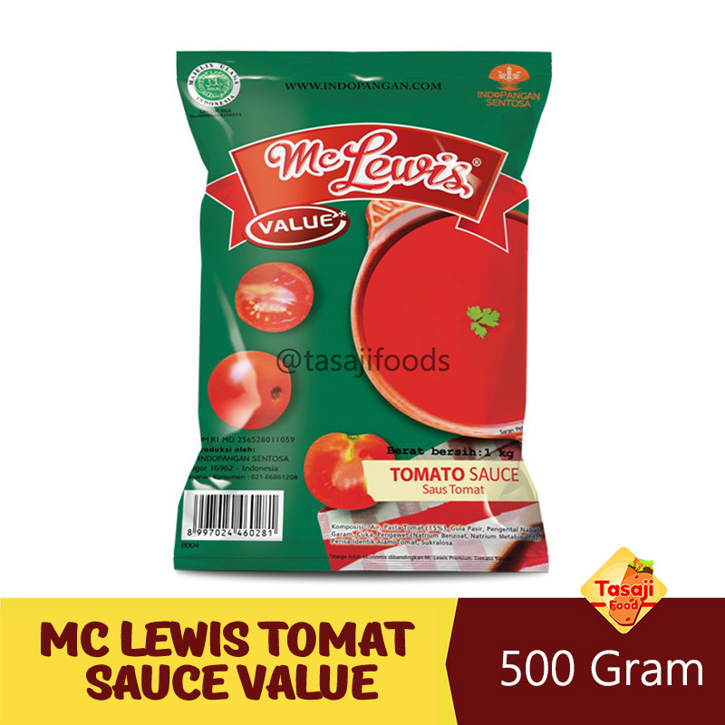 

Mc Lewis Tomato Sauce Value 500gr