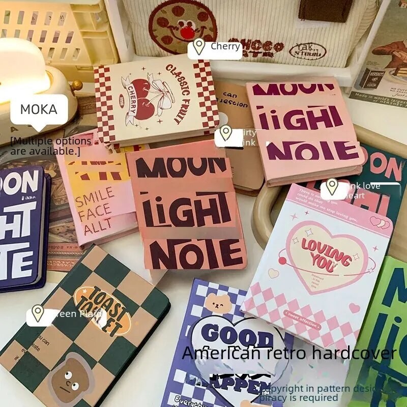 

Mini Student Pocket Notebook High Aesthetic Value Handy Word Notepad Small Mini Horizontal Line Notebook