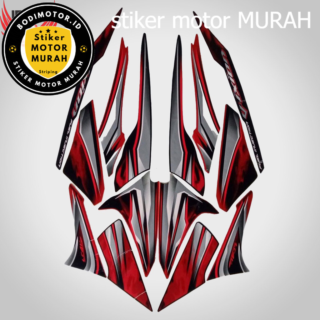 Stiker Striping Yamaha Vixion Old 2012 - List Stiker Standar Vixion Old 2012 - Striping Standar Vixi