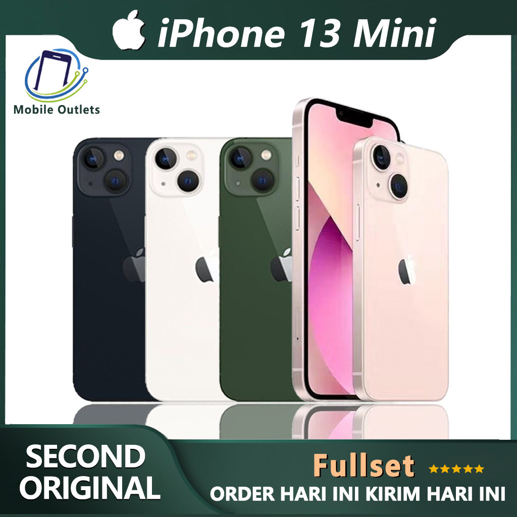 Promo Ramadhan Iphone 13 MINI Second Original hp Iphone 13 Mini seken/bekas