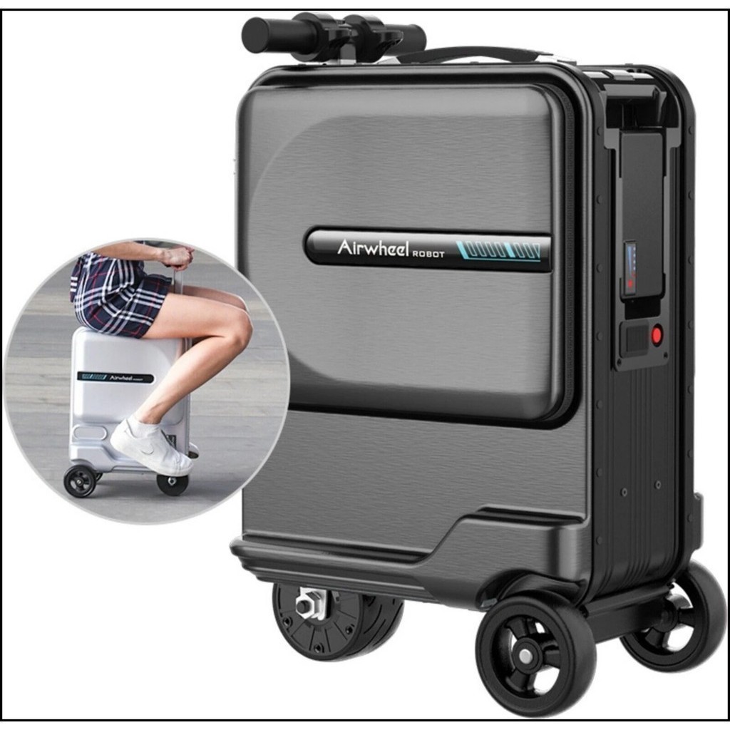 KOPER KENDARAAN ELEKTRIK - SMART ELECTRIC KOPER LUGGAGE KABIN - KOPER AIRWHEEL SE3 MINI 20 INCH - KO