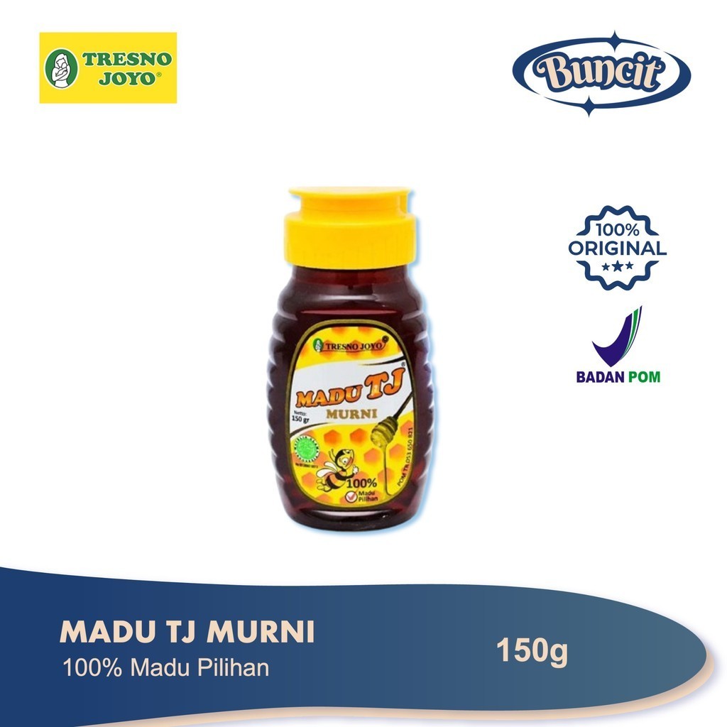 

Madu TJ Murni 150gr Botol / Madu Murni / Madu Asli / Menjaga Daya Tahan Tubuh