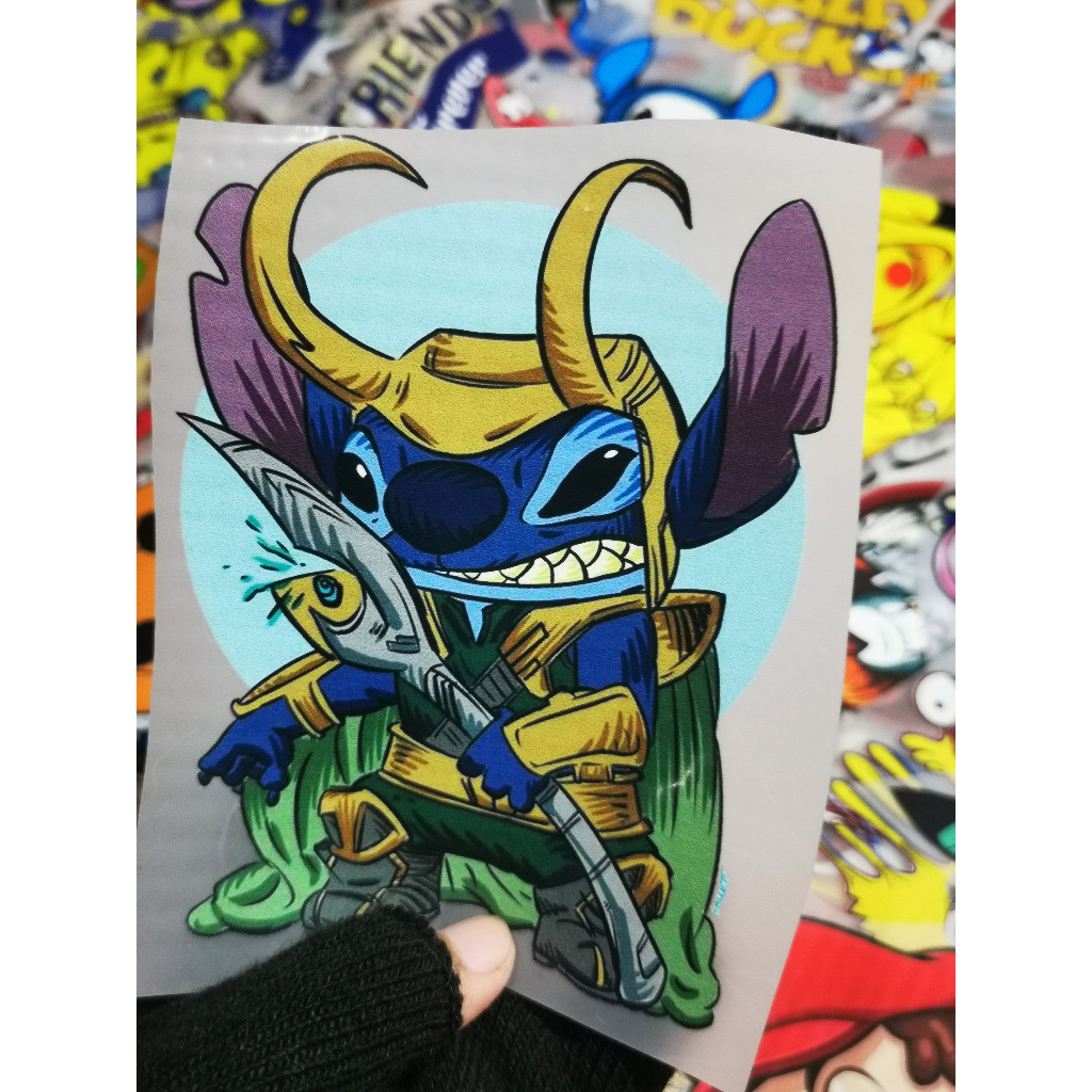 

STIKER SABLON SETRIKA KAOS DTF GAMBAR SERIAL STITCH UNTUK KAOS TOTEBAG TOPI