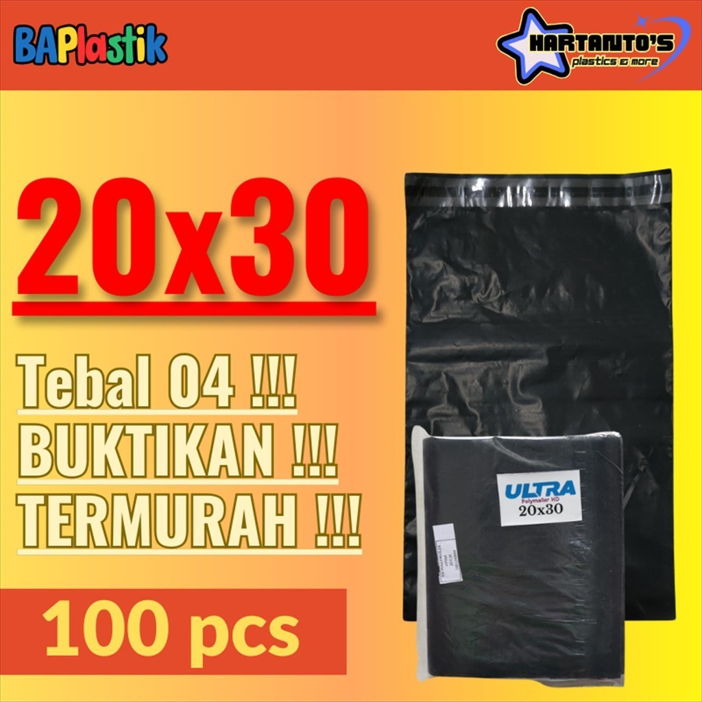 

Polymailer ULTRA 20x30 Premium Hitam Plastik Online