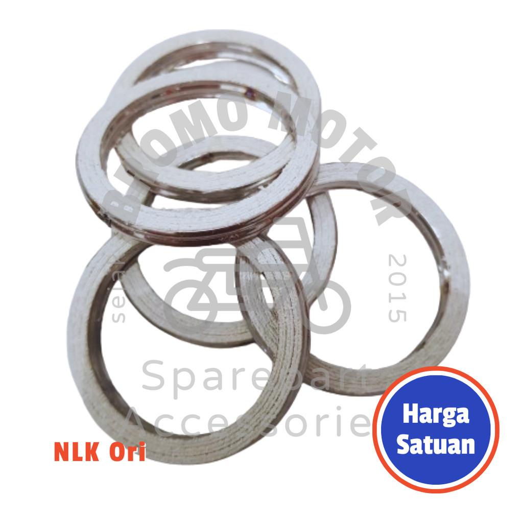 Paking Knalpot Gasket Pipe NLK Ori Yamaha Vixion Jupiter MX (Packing Exhaust Asbes Asbestos NLK Orig