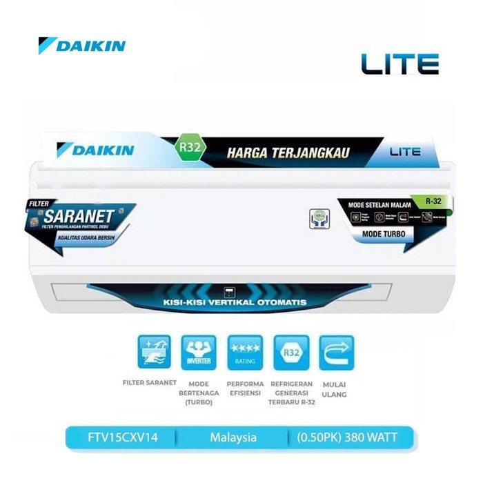 AC DAIKIN STANDART 3/4PK FTV20 - AC DAIKIN STANDAR - DAIKIN AC
