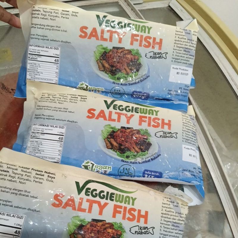 

Veggieway Salty Fish Ikan Asin