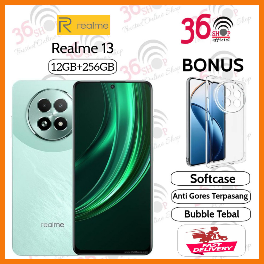 Realme 13 [5G] + Realme 13+ [5G] 12GB+256GB Garansi Resmi 1 Tahun