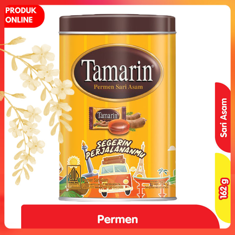 

Tamarin Permen Sari Asam Kaleng 162 g