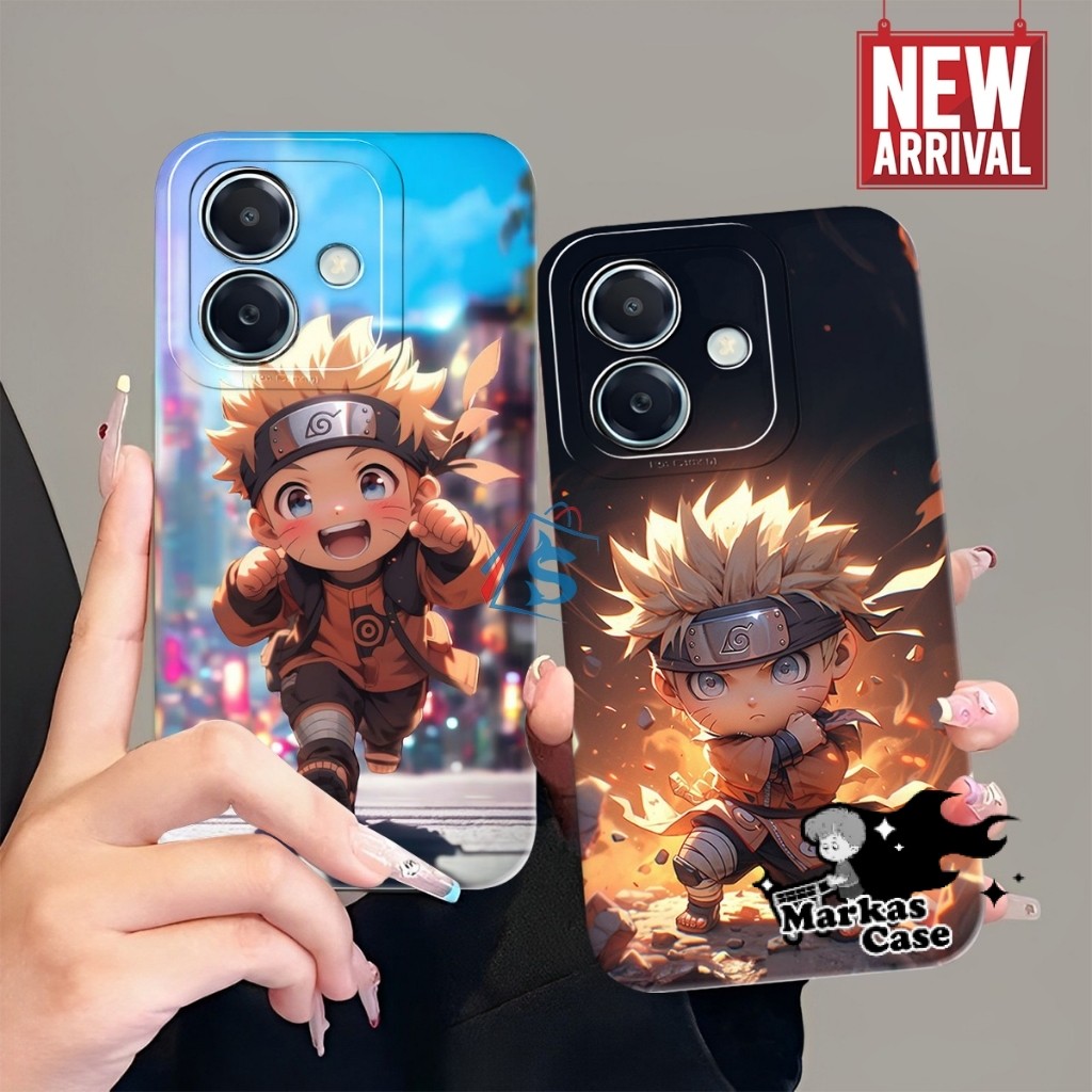 Softcase OPPO A3X RENO 12F 12 12 PRO 11F A79 A98 A78 4G A78 5G Motif Anime Naruto Cute Kekinian - Ca