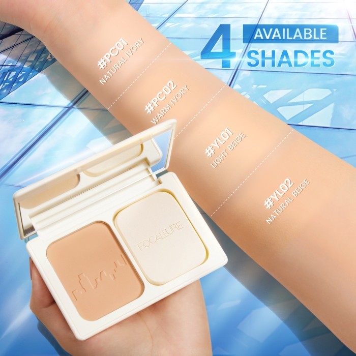 (READY & ORI) FOCALLURE ULTIMATE BLURRING SETTING POWDER BEDAK PADAT FA338