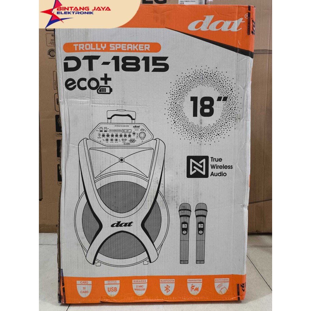 Speaker DAT Trolley 18INCH / Speaker 18" DAT PORTABLE TROLLEY - DAT DT-1815