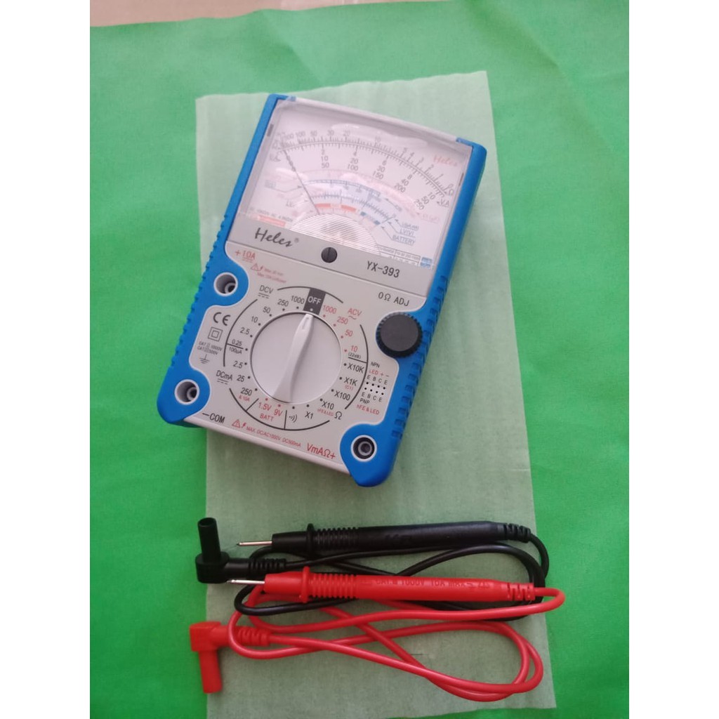 MULTITESTER /MULTIMETER ANALOG HELES TYPE YX 393 YX-393