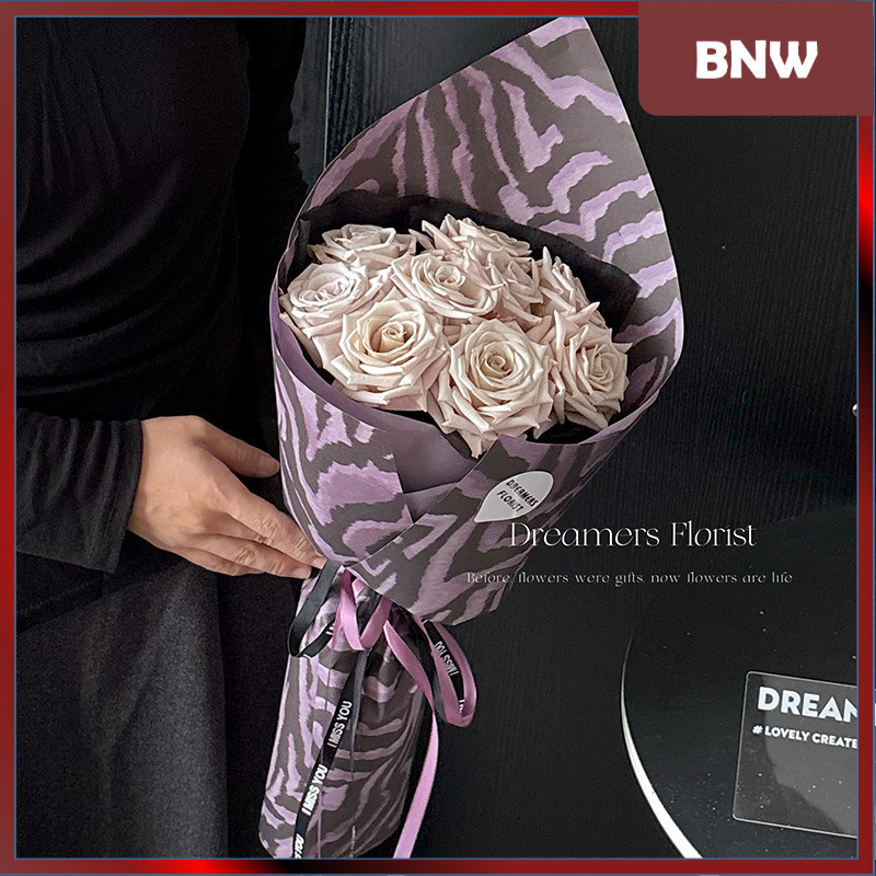 

BNW - FL40 KUDA FL41 TUTUL Kertas Bunga Paper Buket Motif Cellophane