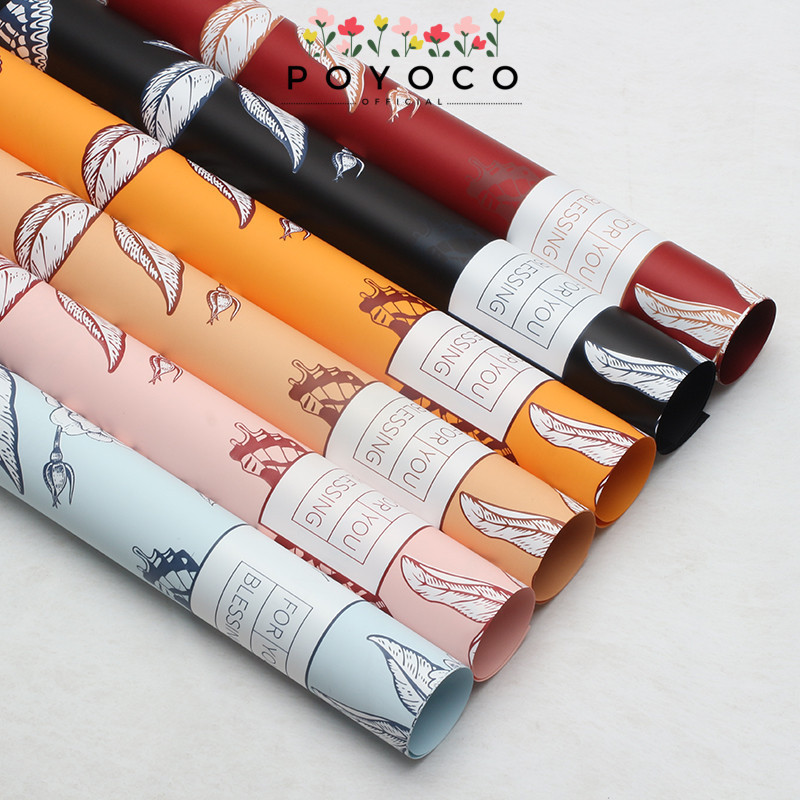 

POYOCO - FL47 R&B Kertas Bunga Paper Buket Motif Cellophane