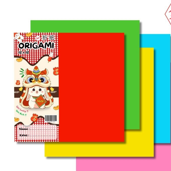 

VHP - Kertas Lipat / Origami 2 sisi warna 12x12 14x14 / Kertas Origami 2 SISI WARNA 12x12cm 14x14cm FORTE DAVIS / Kertas Origami / Kertas lipat