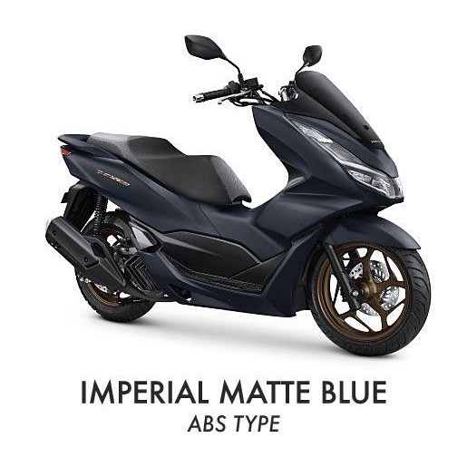Honda PCX 160 Imperial Matte Blue - Sepeda Motor Honda PCX160 Biru ABS