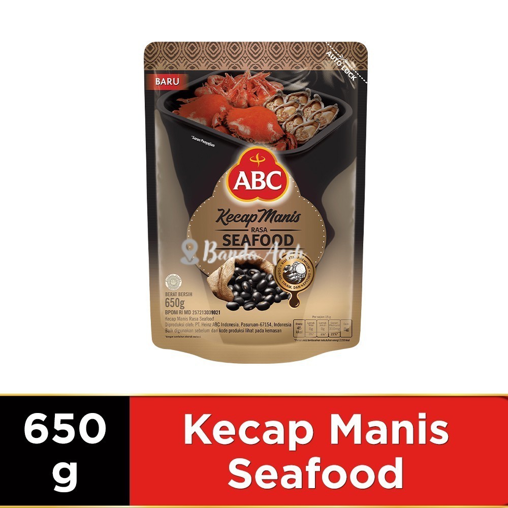 

(Aceh) ABC Kecap Manis Rasa Seafood 650 g