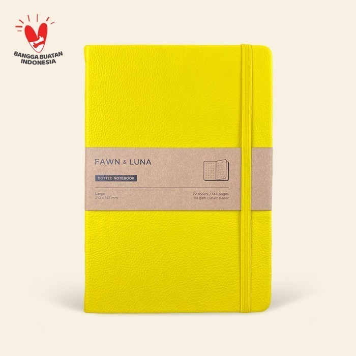 

Notebook Large A5 - Lemon Drop - Buku Jurnal / Agenda - Ruled