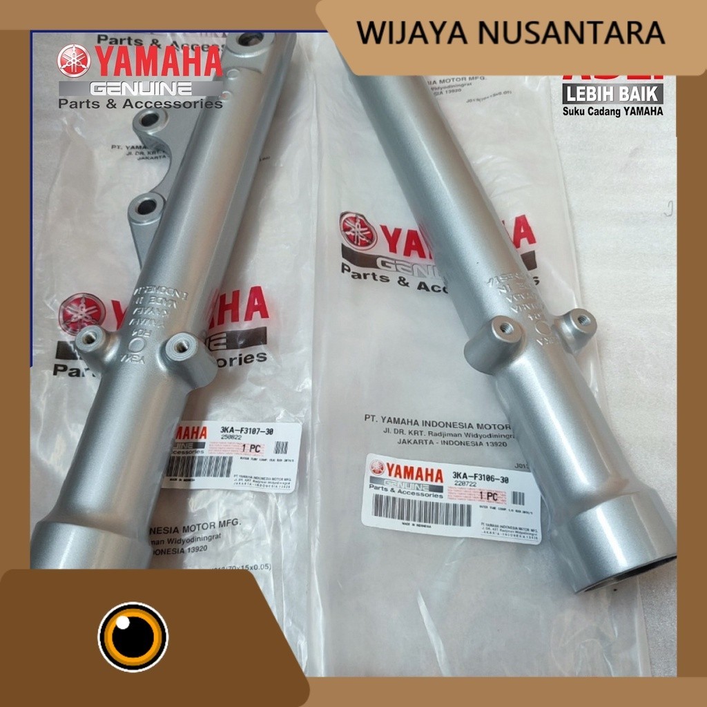 Bottom tabung as shock shok shockbreaker depan Rxking Rxk Rx King New Sepasang ori