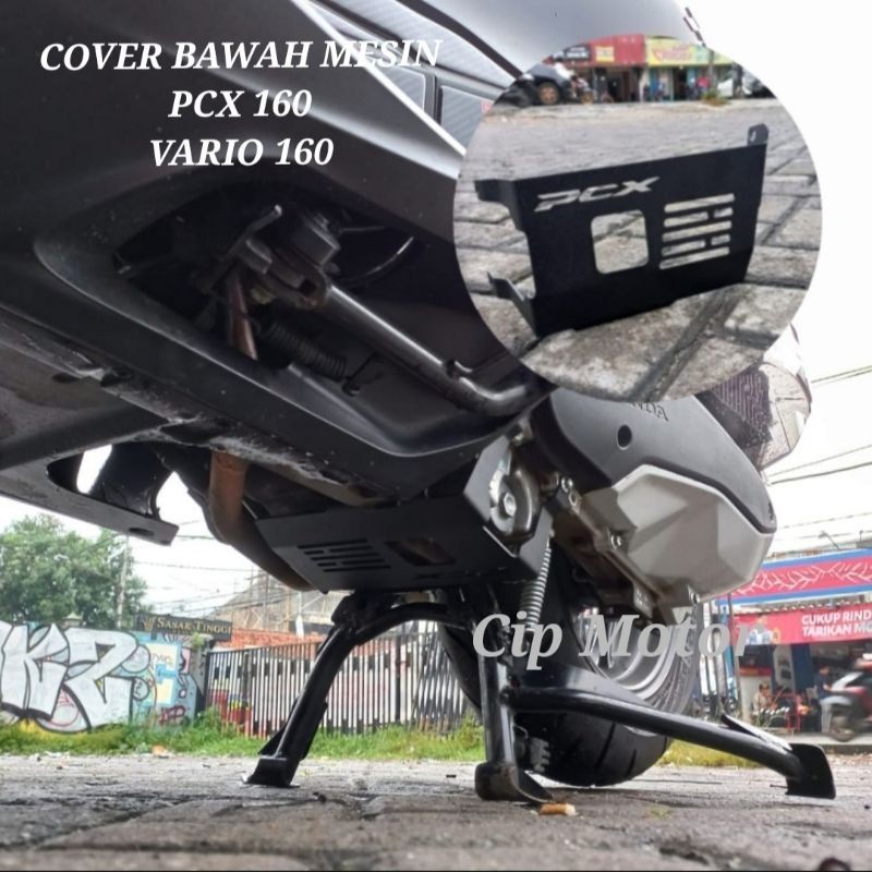 Cover Tutup Pelindung MESIN PCX 160 VARIO 160 ADV 160 Engine Guard PCX 160 VARIO 160 (Bisa Cod) (BIS
