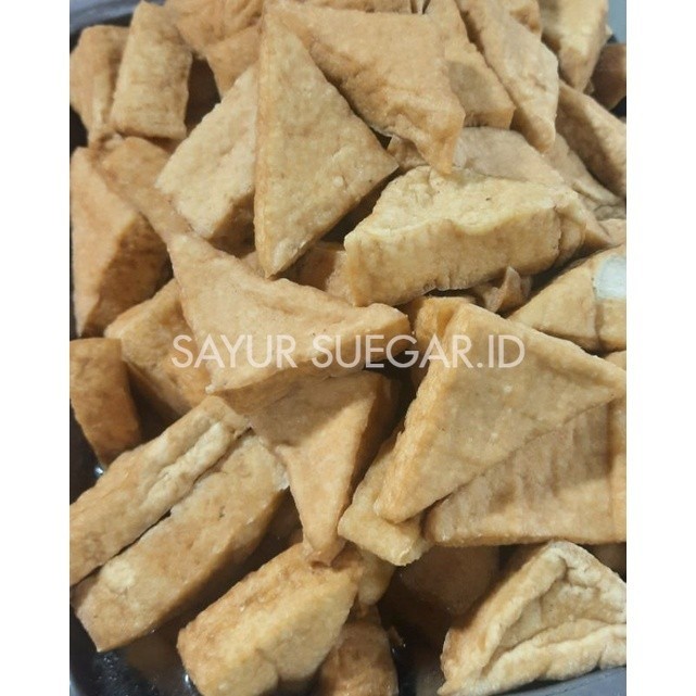 

Tahu goreng segi tiga 10 pcs