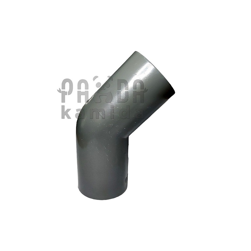Knee 1 inch 45 derajat PVC GREST / Keni Elbow 1"inch 45 derajat L pipa paralon