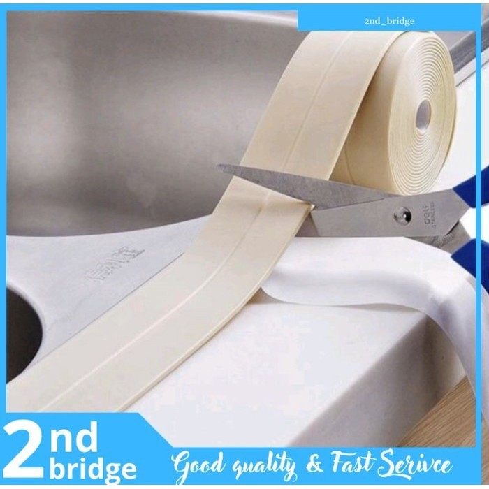 

(4pcs) Magic Anti-Mold Peel & Stick Selfadhe Sive Caulk Tape Strip 2B