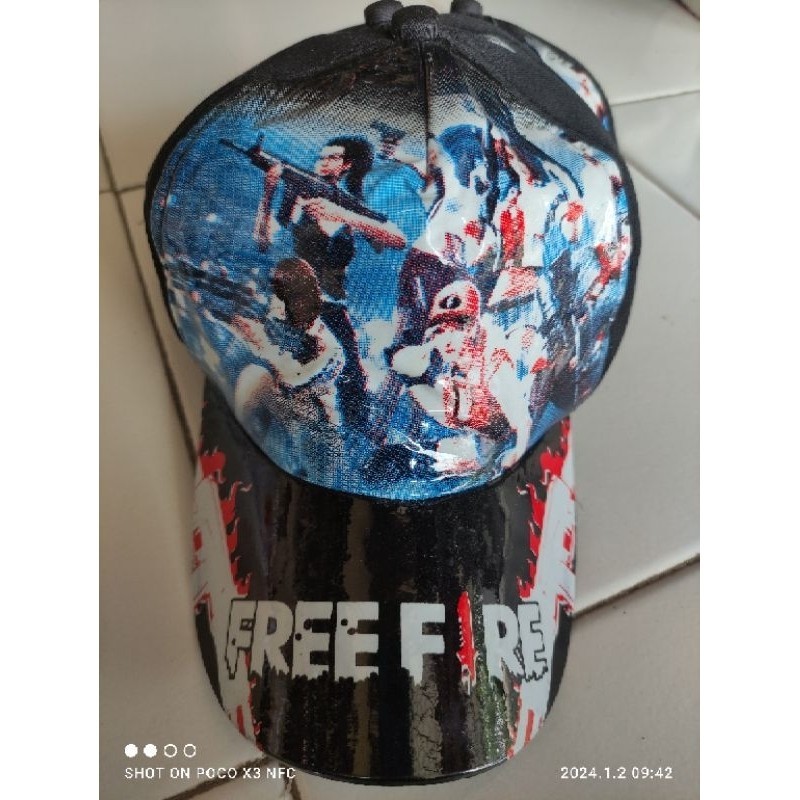DISKON TOPI ANAK MIKA KARAKTER TERMURAH TOPI MIKA FF FREEFIRE