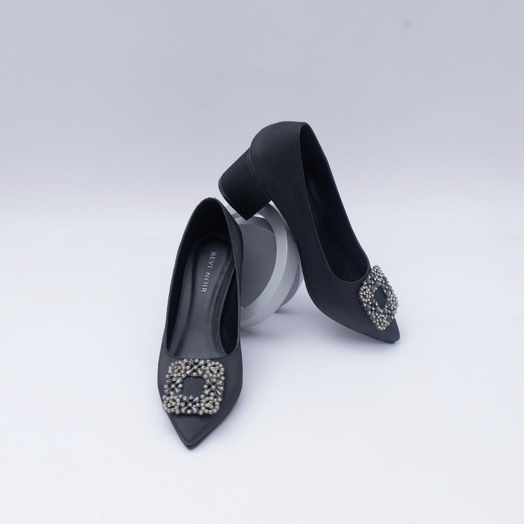 REVE NOIR Cherlye Sepatu Wanita Heels Hak 6 cm