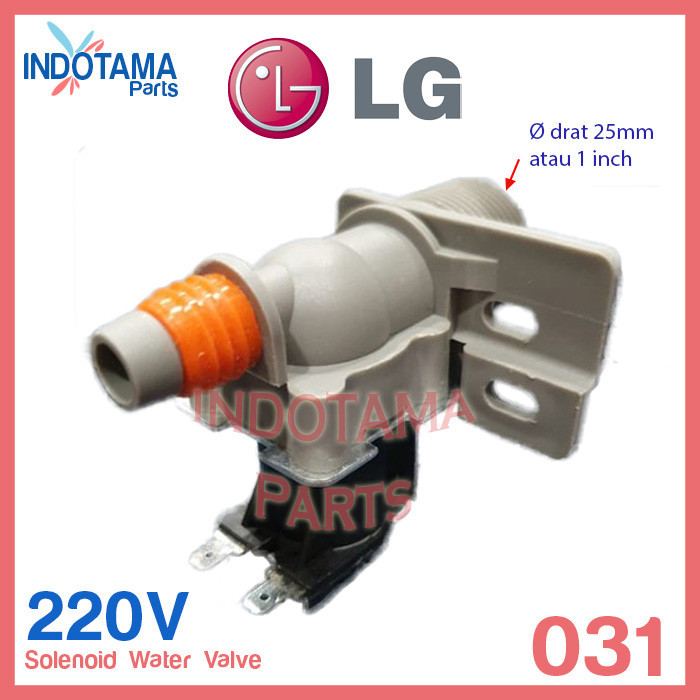 solenoid water valve mesin cuci LG Inverter AC 220V