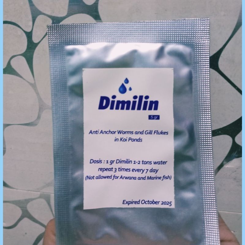 Obat kutu Dimilin / Obat kutu ikan koi / obat kutu ikan / Dimilin / Dimilin kutu koi / kutuclean / k