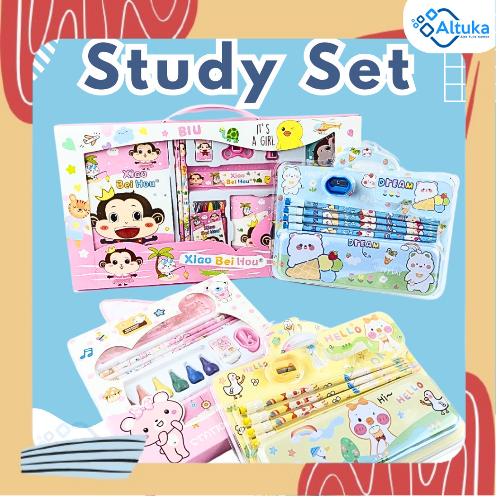 

Alat Tulis Set / Study Set / Paket Alat Tulis / Stationery set 9009 537 2015