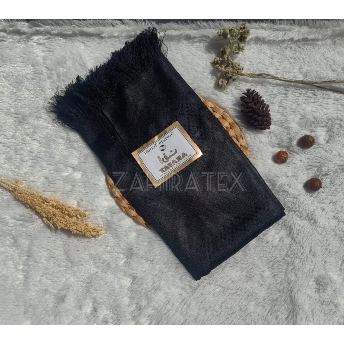 Surban Sorban Arafat Polos Hitam Katun Syal Selendang Sorban Tenun Po