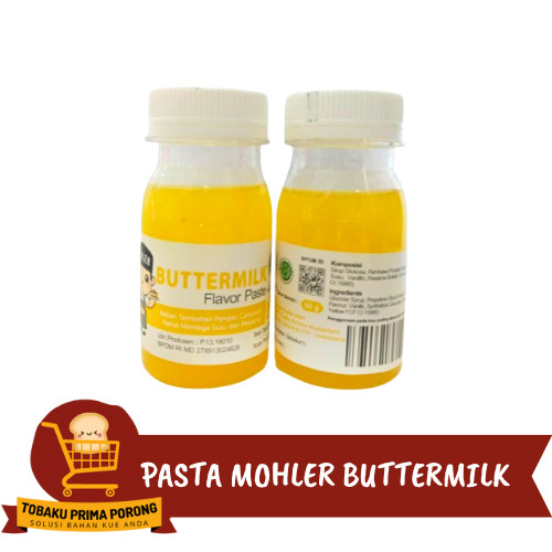 

PASTA MOHLER BUTTERMILK 60 ML - pasta perisa pewarna & aroma