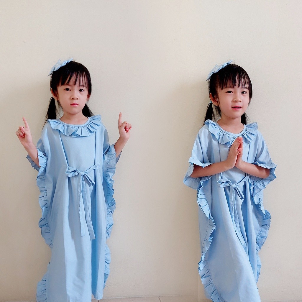 [Kaftan Lebaran Anak Terbaru] Kaftan Anjani ABELLE Kids untuk baju Muslim untuk Anak Perempuan 1-7 tahun