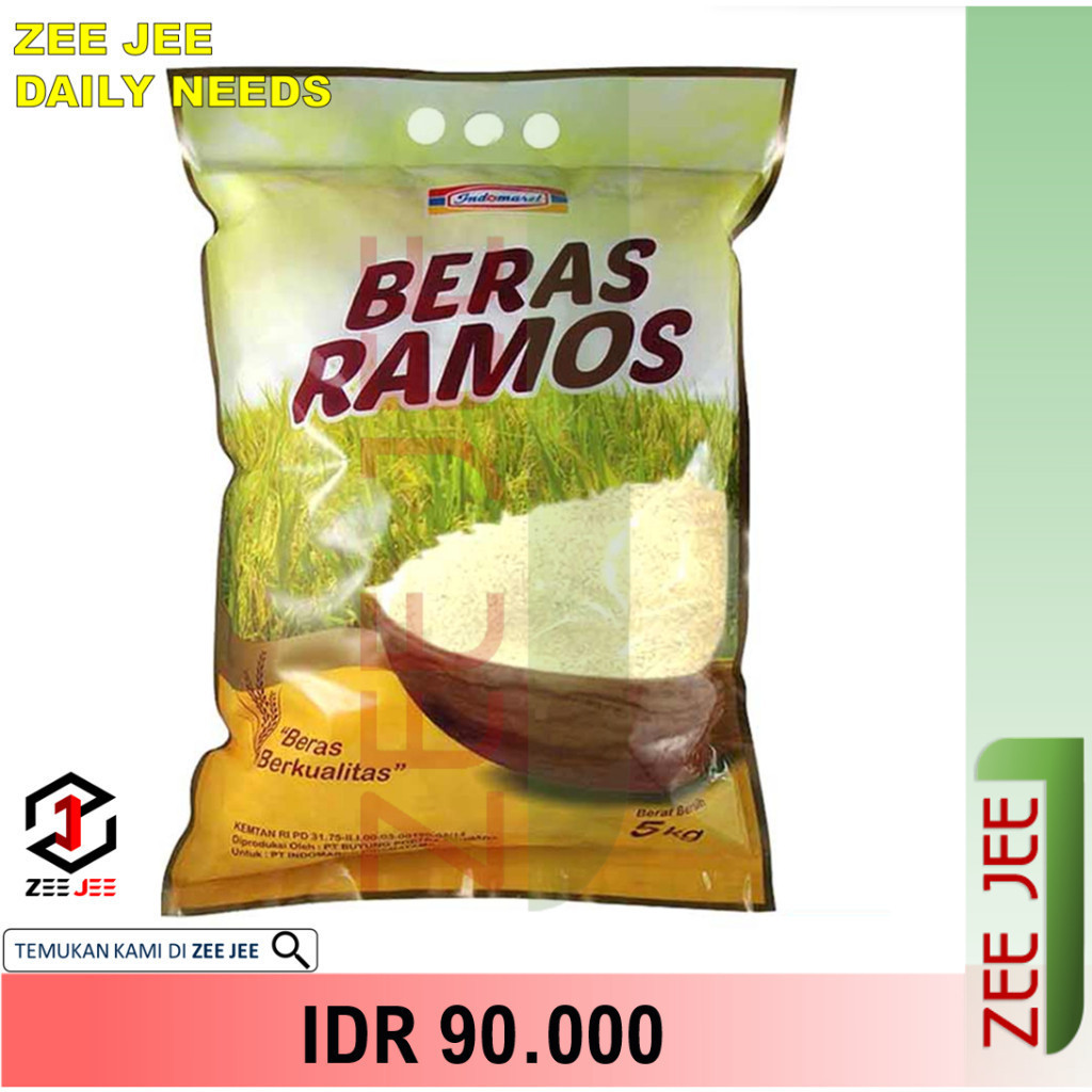 

BERAS PREMIUM RAMOS SUPER (ALFAMART, INDOMARET, PULEN MAS, DKK)