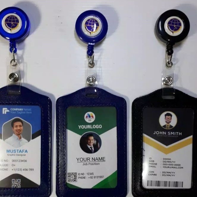 

Kemenhub Dishub Name Tag Yoyo Logo +ID Card-Holder