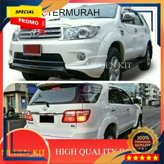 Aksesoris Bemper Mobil BODYKIT TOYOTA FORTUNER TRD2 2010