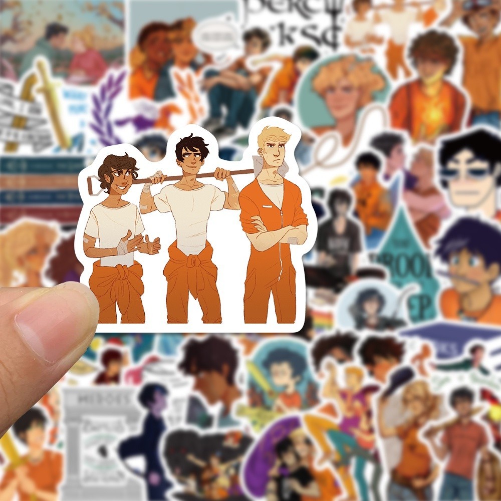 

PROMO25 Pcs Stiker Desain Percy Jackson Tahan Air Untuk Dekorasi notebook hello.nuza