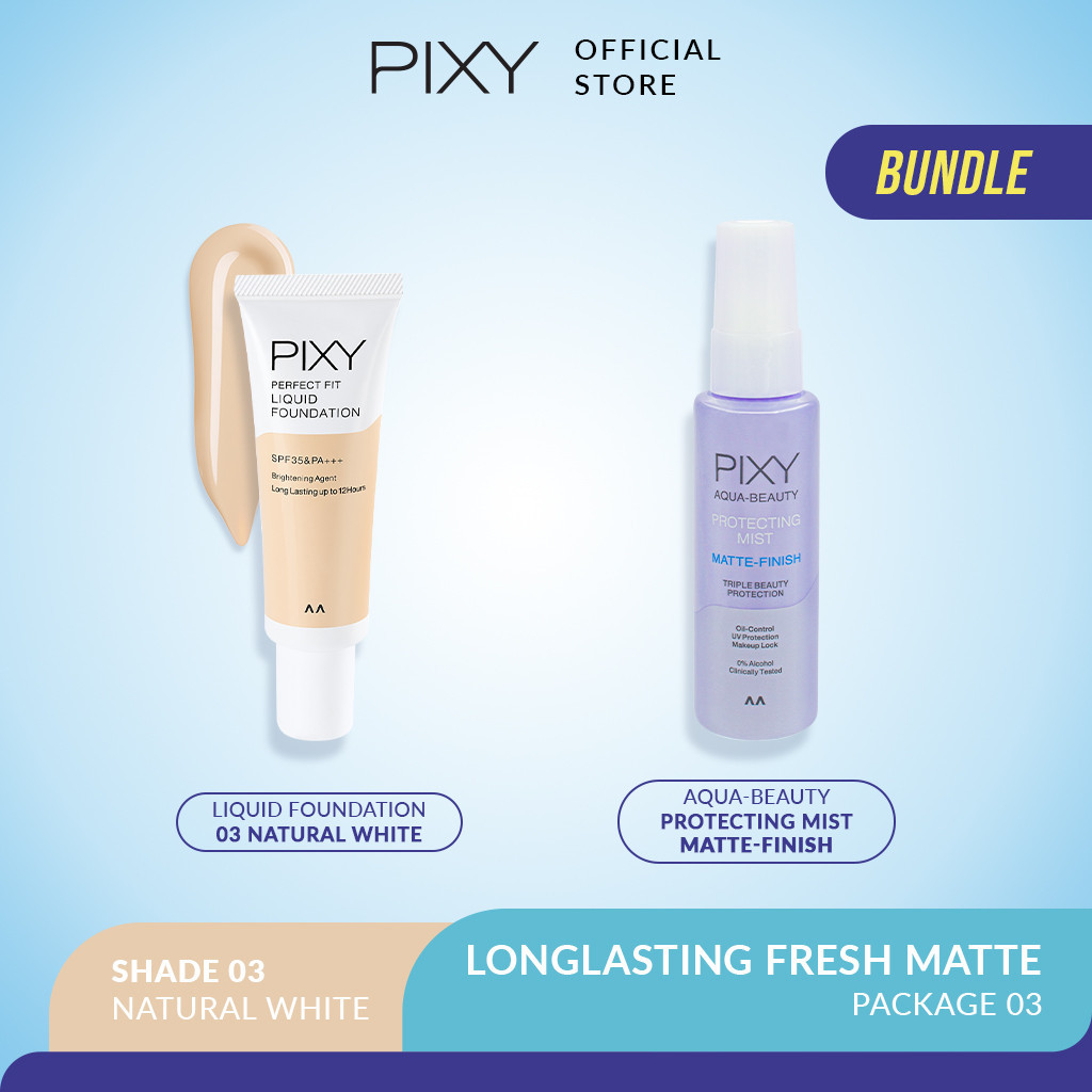 PIXY Longlasting Fresh Matte Package