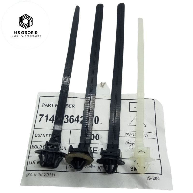 Klip Pengikat Penjepit Kabel Klem Clip Cable Perapih Insulock Mobil motor