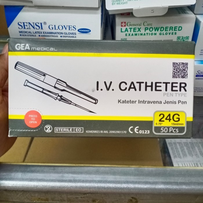 ABBOCATH IV CATHETER 24G