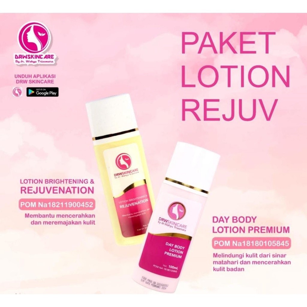 (DRWSKINCARE) LOTION REJUVENATION DRW SKINCARE / HB LOTION DOSIS TINGGI DOSTING DRW SKINCARE / HB HA