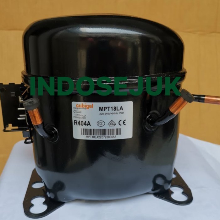 KOMPRESOR CUBIGEL MPT18LA 3/4PK R404 / COMPRESSOR KULKAS READY KUY