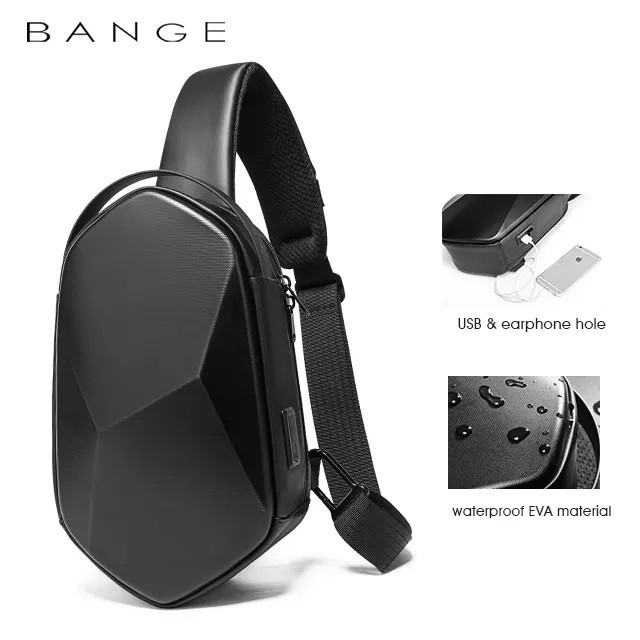 BANGE Slingbag Tas Selempang Pria Diamond