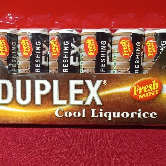 

Duplex Cool Liquorice 6*32gr Permen