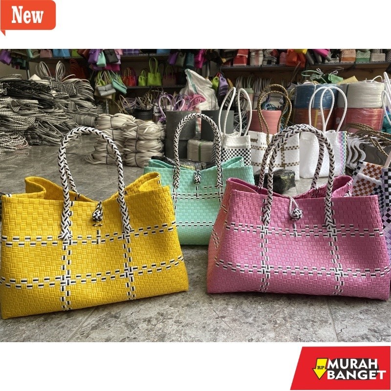 Tas spesial lebaran- Tas Wanita Jumbo Jali Terbaru Premium / Petty XXL / Tas Anyaman Jumbo Premium /