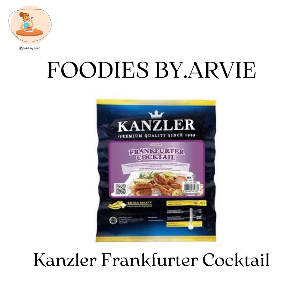

SOSIS KANZLER FRANKFURTER COCKTAIL 500GR