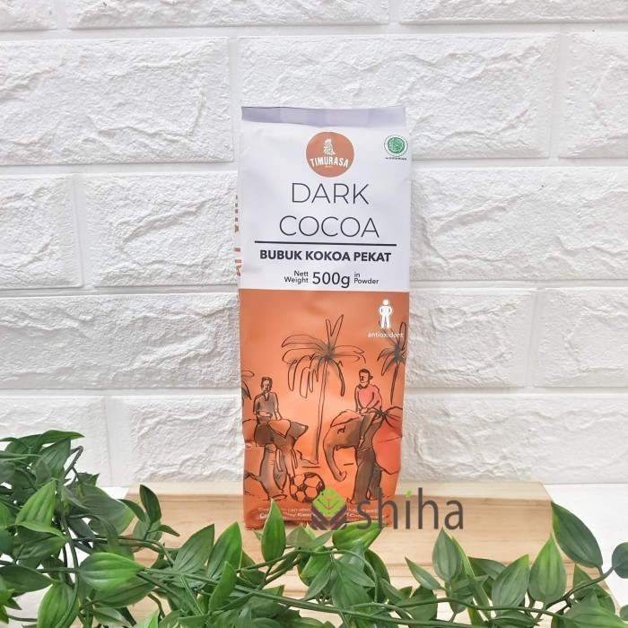 

Warung Shiha Dark Cocoa Powder Bubuk Coklat Timur Rasa - 500gr